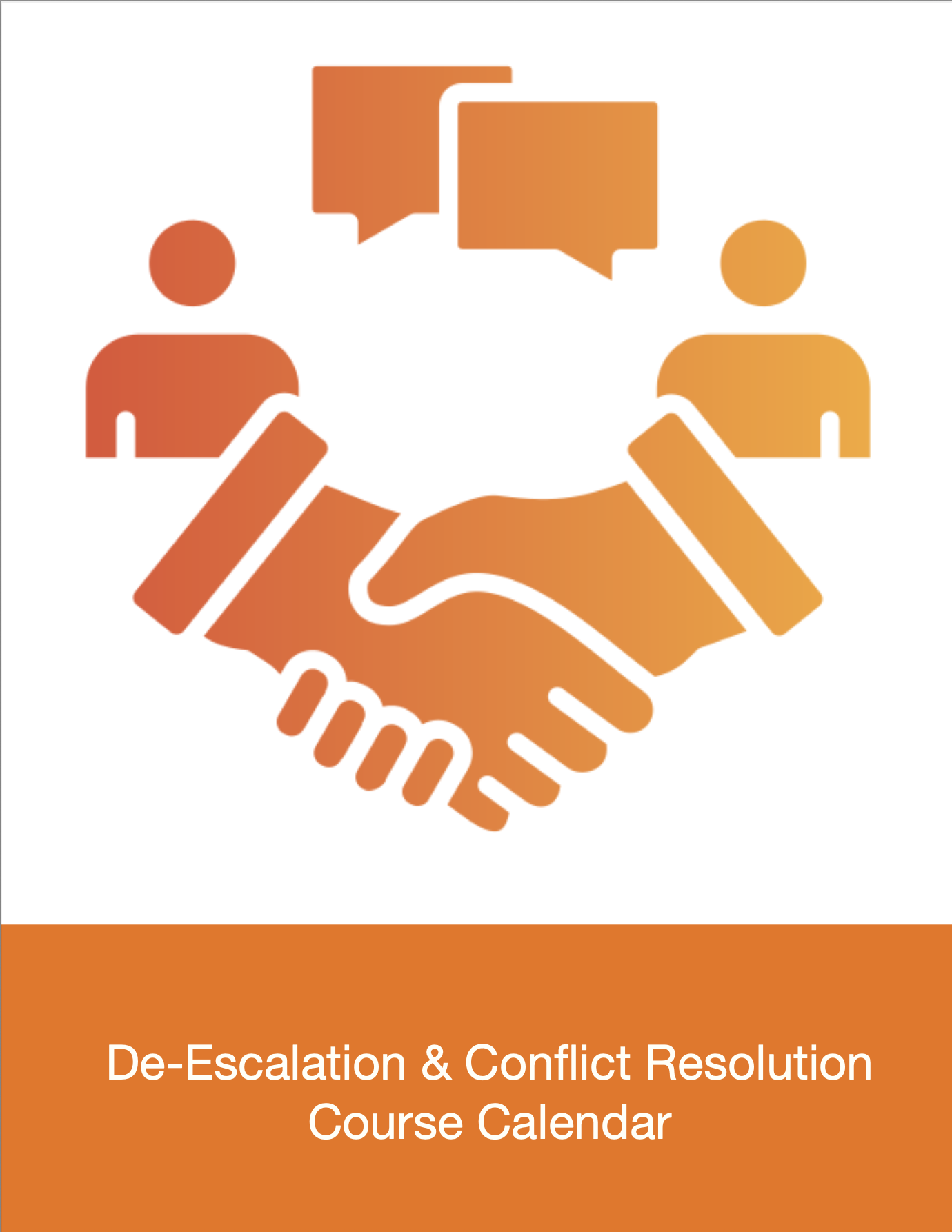 De-Escalation and Conflict Resolution Course – Self Directed Learning at Your Own Pace book download